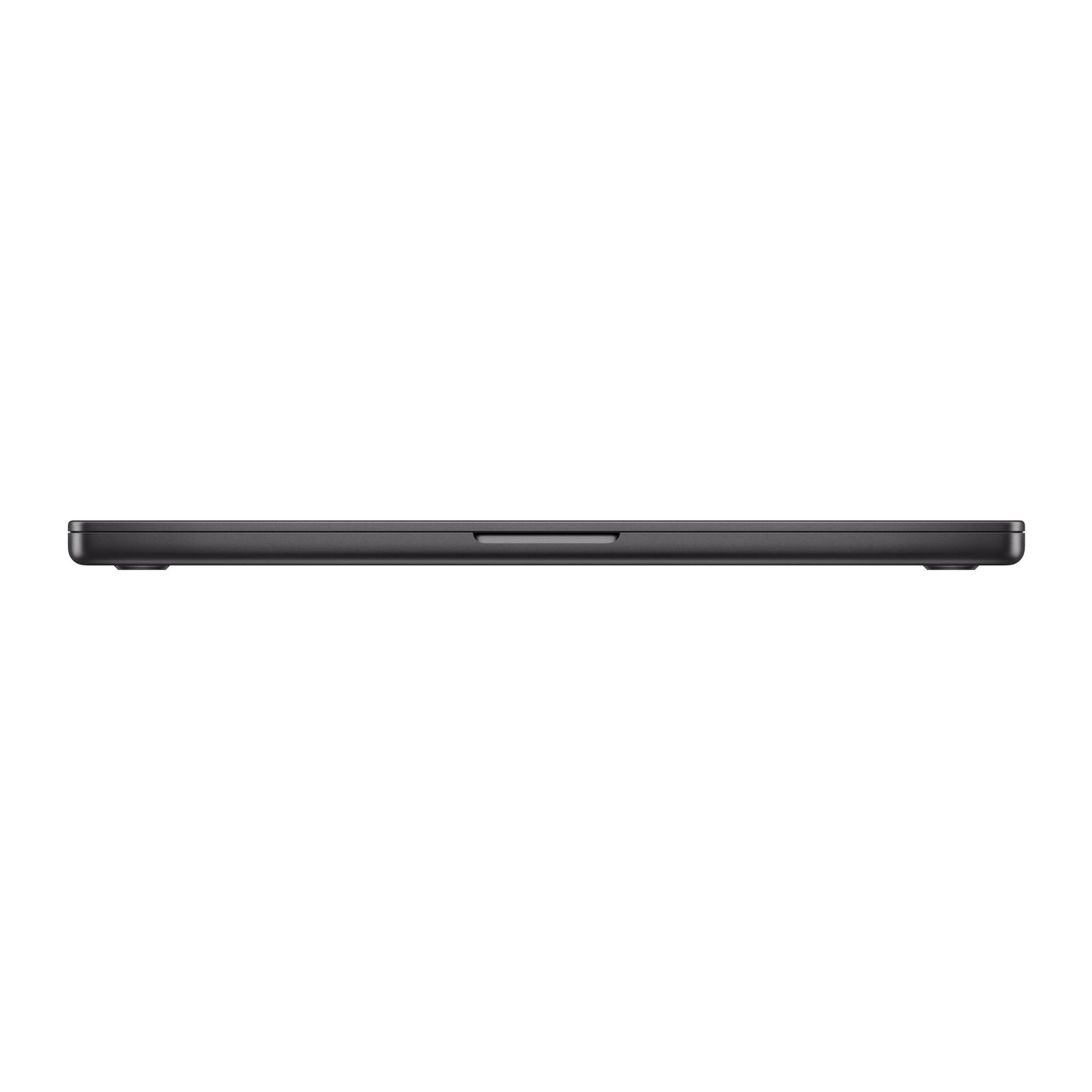 black macbook pro on white background