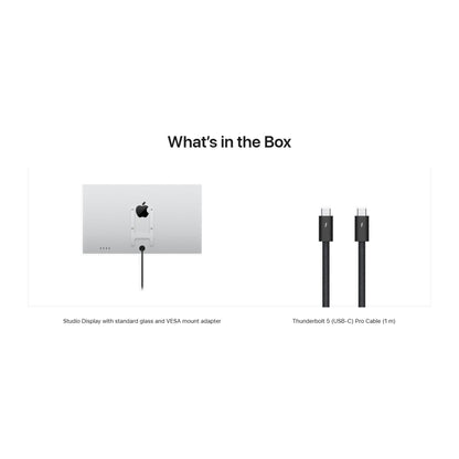 studio display on white background