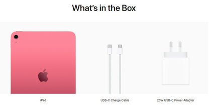 pink ipad on a white background