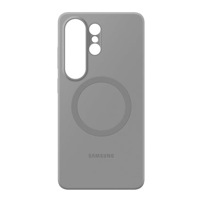grey silicone magnet case on white background