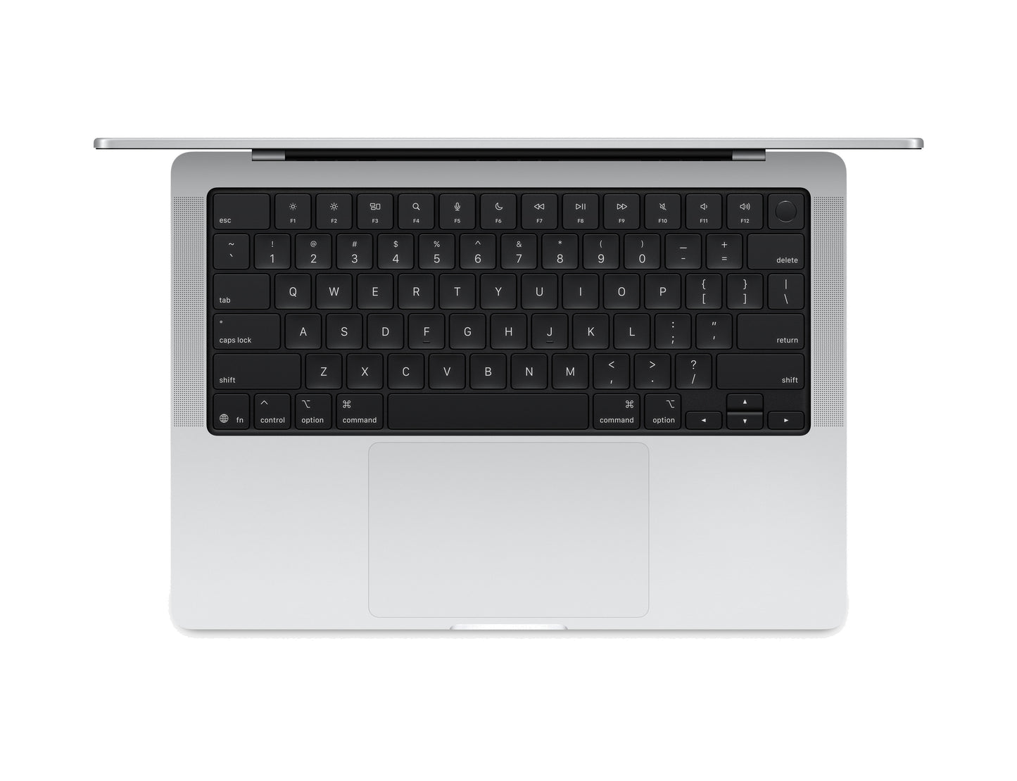 silver macbook on a white background