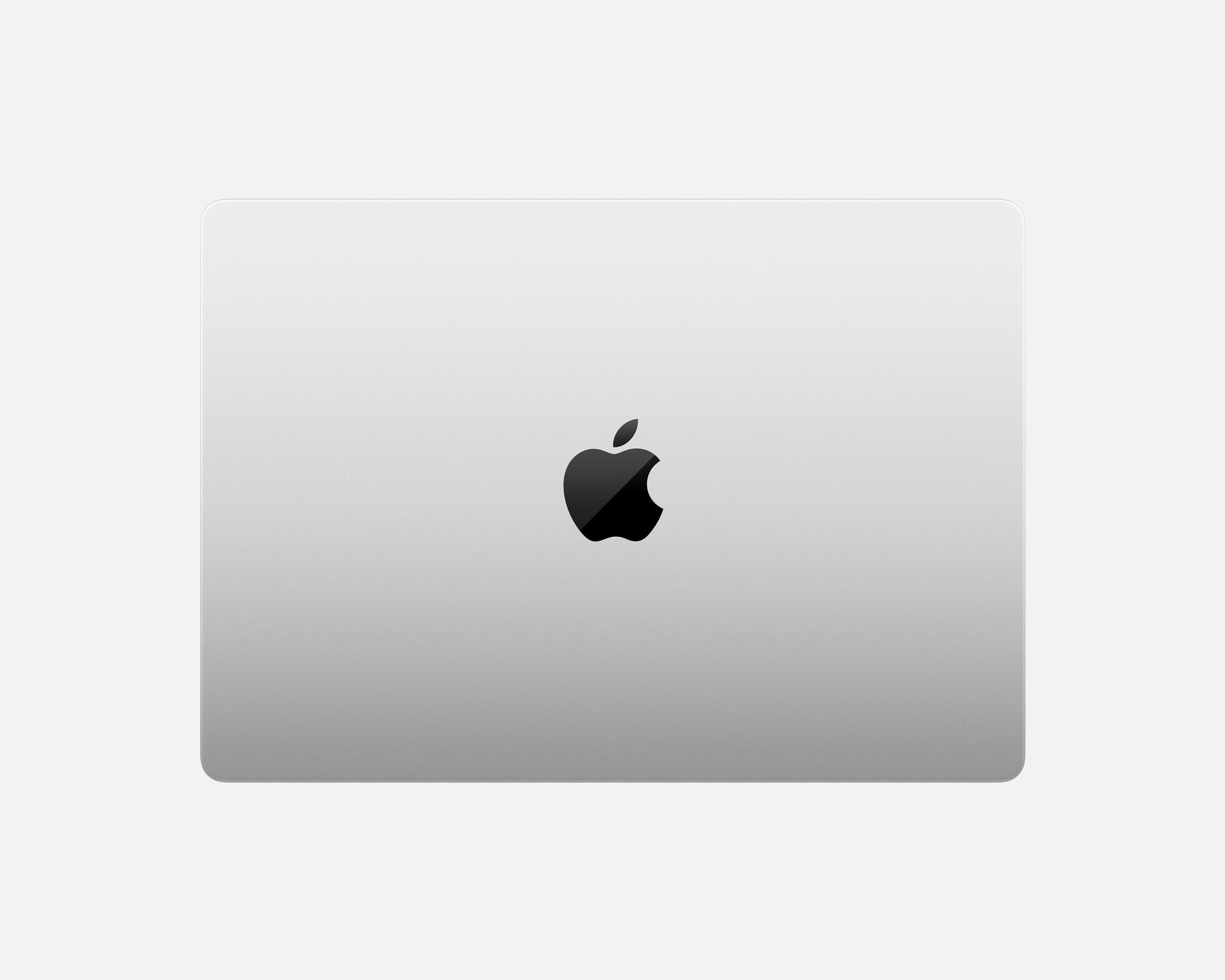silver macbook on a white background